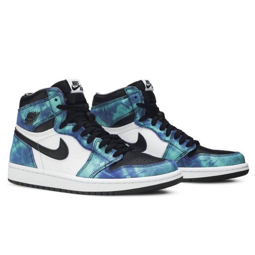 Jordan 1 Retro High tie dye sneakers womens